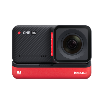 Insta360 ONE RS Interchangeable Lens Action Camera - 4K - front