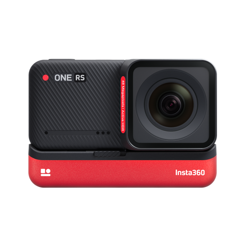 Insta360 ONE RS Interchangeable Lens Action Camera - 4K - front