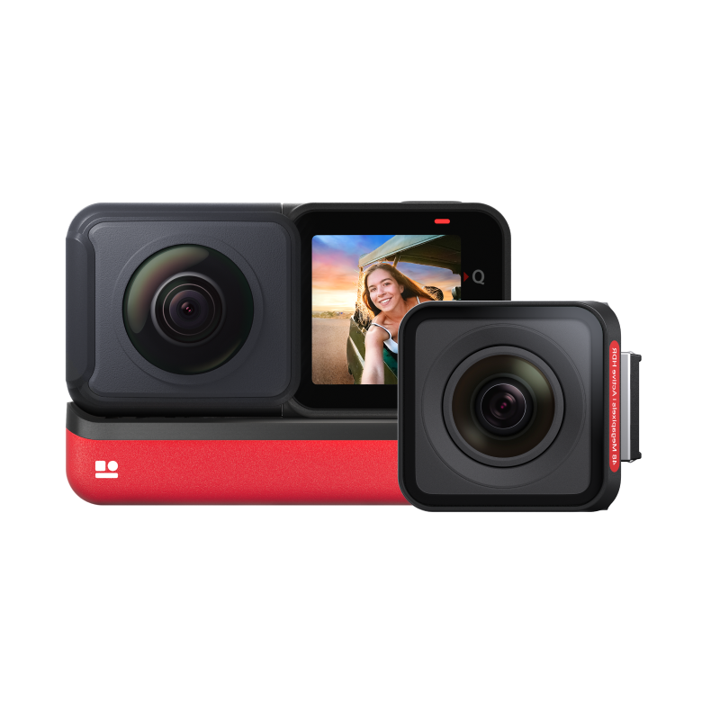Insta360 ONE RS Interchangeable Lens Action Camera - twin edition - with picture