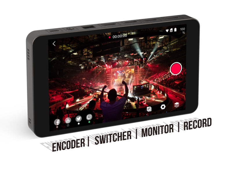 YoloLiv YoloBox Yololivbox Portable Live Stream Studio Broadcast Box Wifi 4G Encoder 1080P HD video recording four in one 4-in-1 streaming gear on Facebook Youtube Twitch Capture card Switcher Studio DSLR Controller without OBS 直播 實況 直播專用 臉書直播 fb直播 直播設備 直播器 擷取盒