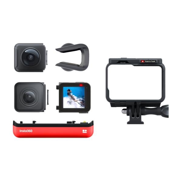 Insta360 ONE R Depth Tracking Action Camera - Shockproof, Waterproof, and Directional (1-inch sensor / dual-lens / 360 panoramic lens) -  360