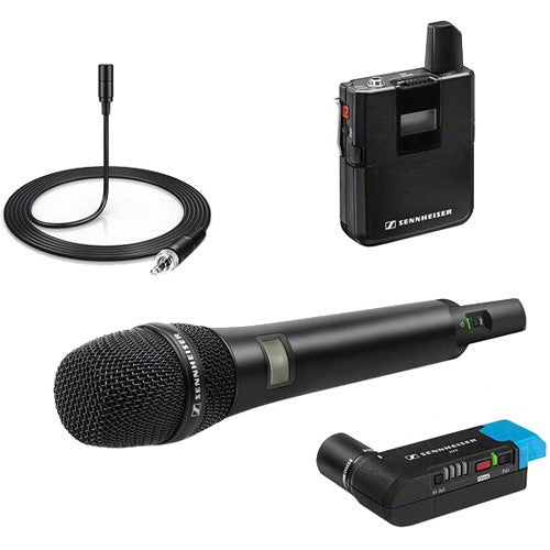 [Made in Germany] Sennheiser AVX-ME2 SET Digital Camera-Mount Wireless Omni Lavalier Microphone System (1.9 GHz)