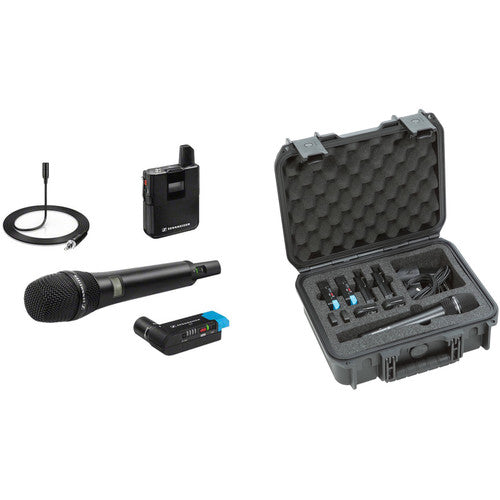 [Made in Germany] Sennheiser AVX-ME2 SET Digital Camera-Mount Wireless Omni Lavalier Microphone System (1.9 GHz)