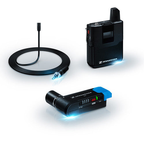 [Made in Germany] Sennheiser AVX-ME2 SET Digital Camera-Mount Wireless Omni Lavalier Microphone System (1.9 GHz)