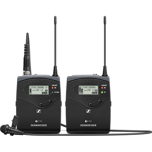 Sennheiser EW 100 ENG G4 Camera-Mount Wireless Combo Microphone System (G: 566 to 608 MHz)