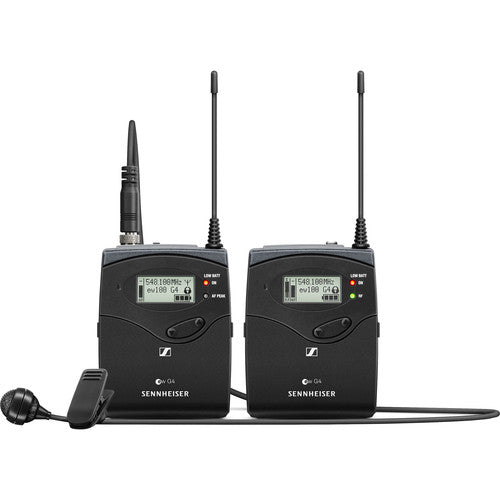 Sennheiser EW 100 ENG G4 Camera-Mount Wireless Combo Microphone System (G: 566 to 608 MHz)
